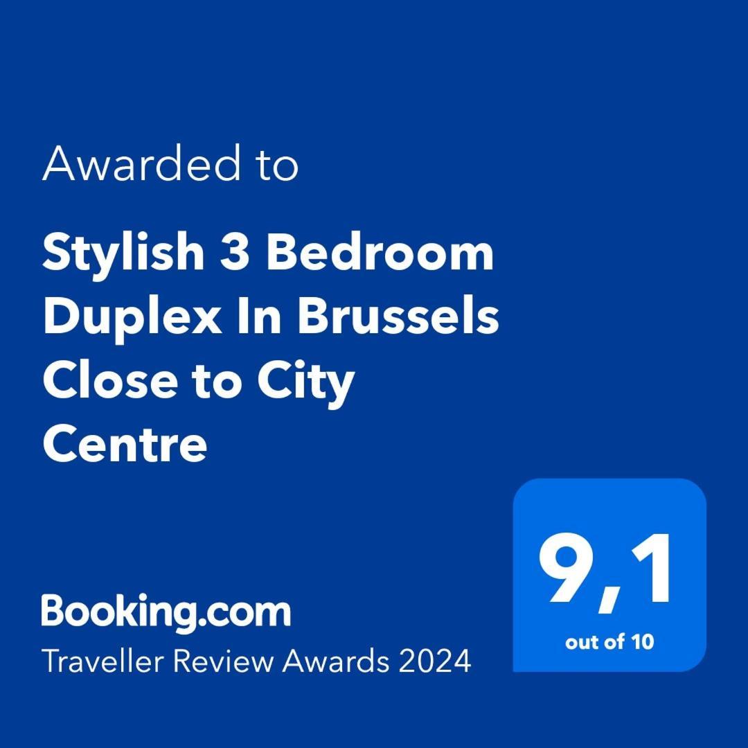 Superb 3 Bedroom & 3 Bathroom Duplex In Brussels City Centre Esterno foto